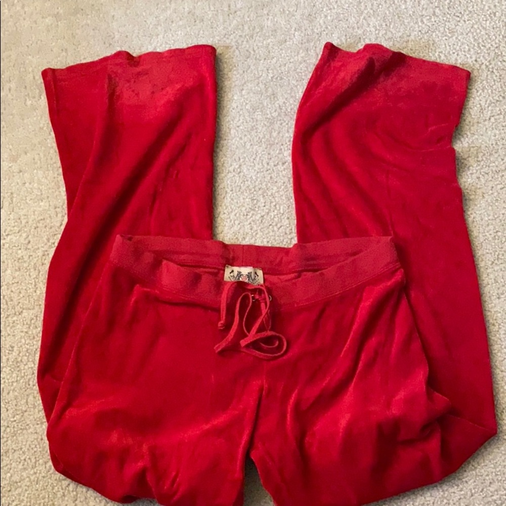 Juicy Couture velour pants